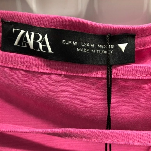 ZARA NWT Wrap w Tie Skirt, M - Picture 6 of 8